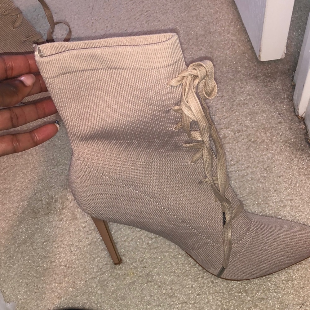 Woven boots